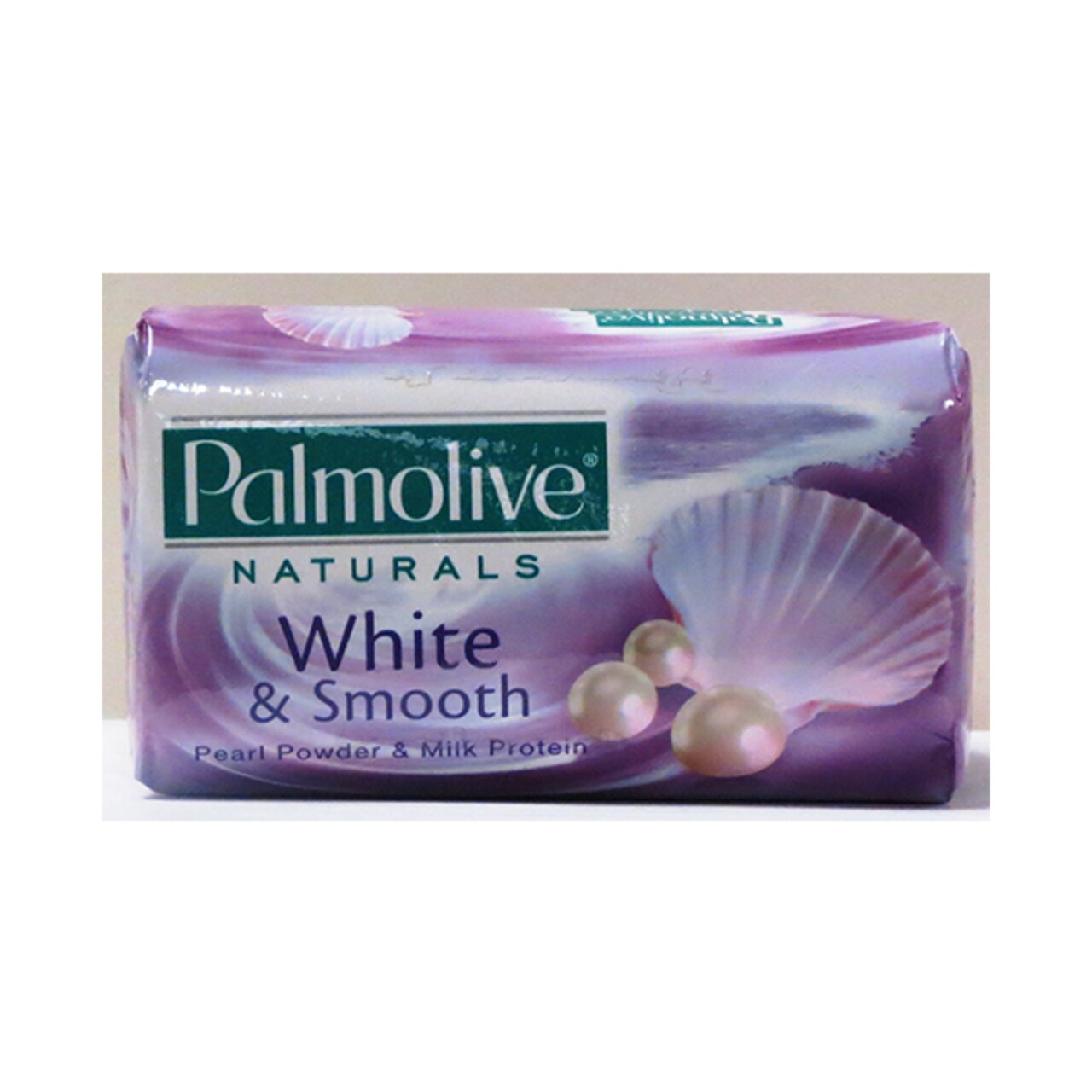 Palmolive Soft and Moisture Bar Soap with White and Smooth Pearl Powder and Milk Protein (80g approx.)